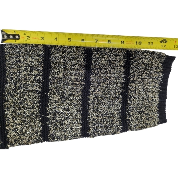 NWT nthropologie HWR Tinsel Striped Sweater SIZE LARGE - Picture 3 of 10